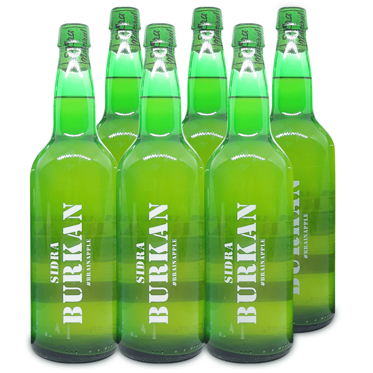 Sidra natural de manzana Burkan