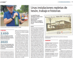 Lee más sobre el artículo Reportaje El Correo: El próximo año abriremos nuestra nueva fábrica en la antigua Galletas Coral (Miranda de Ebro)