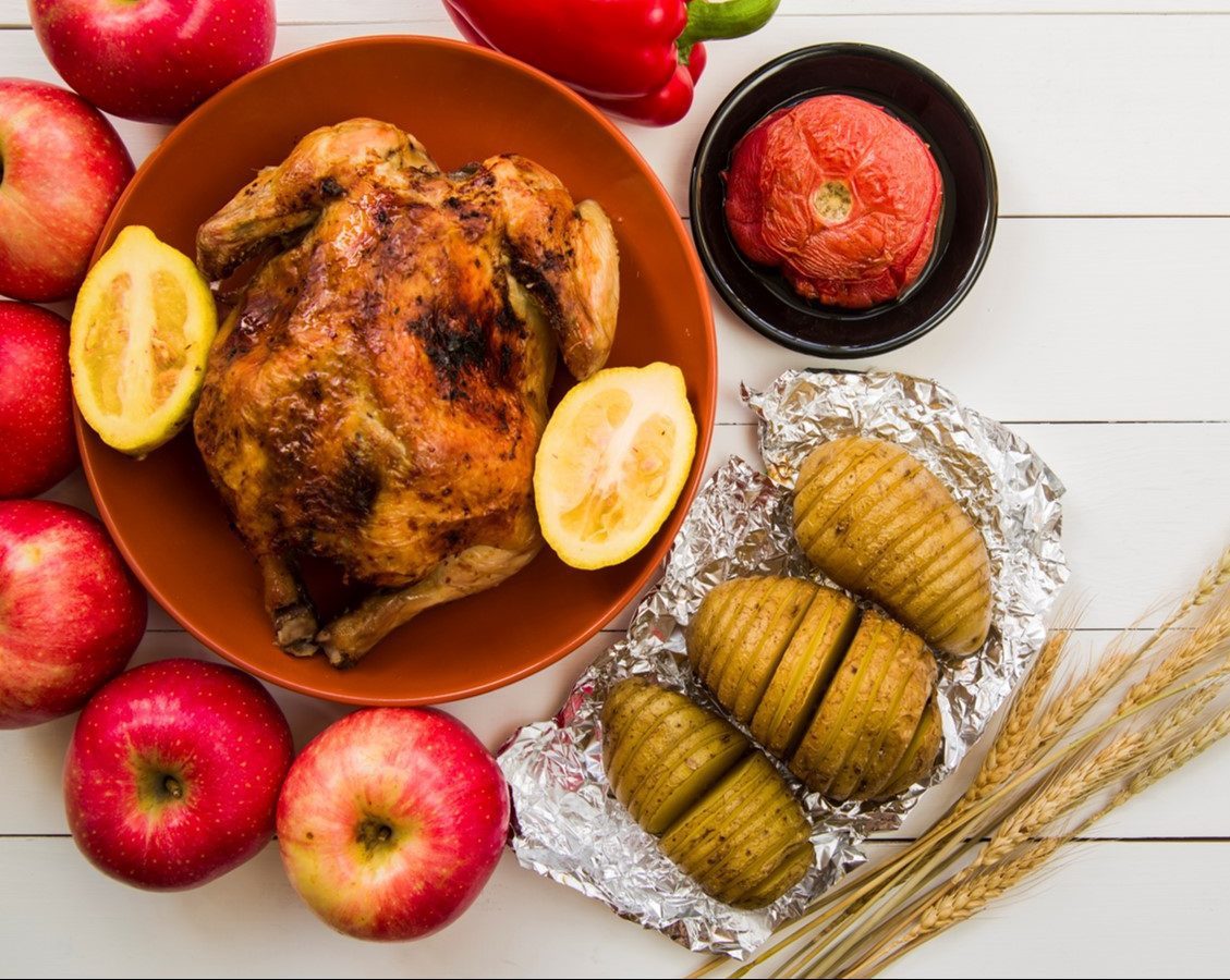 En este momento estás viendo Nueva receta: Pollo al horno con Brainapple