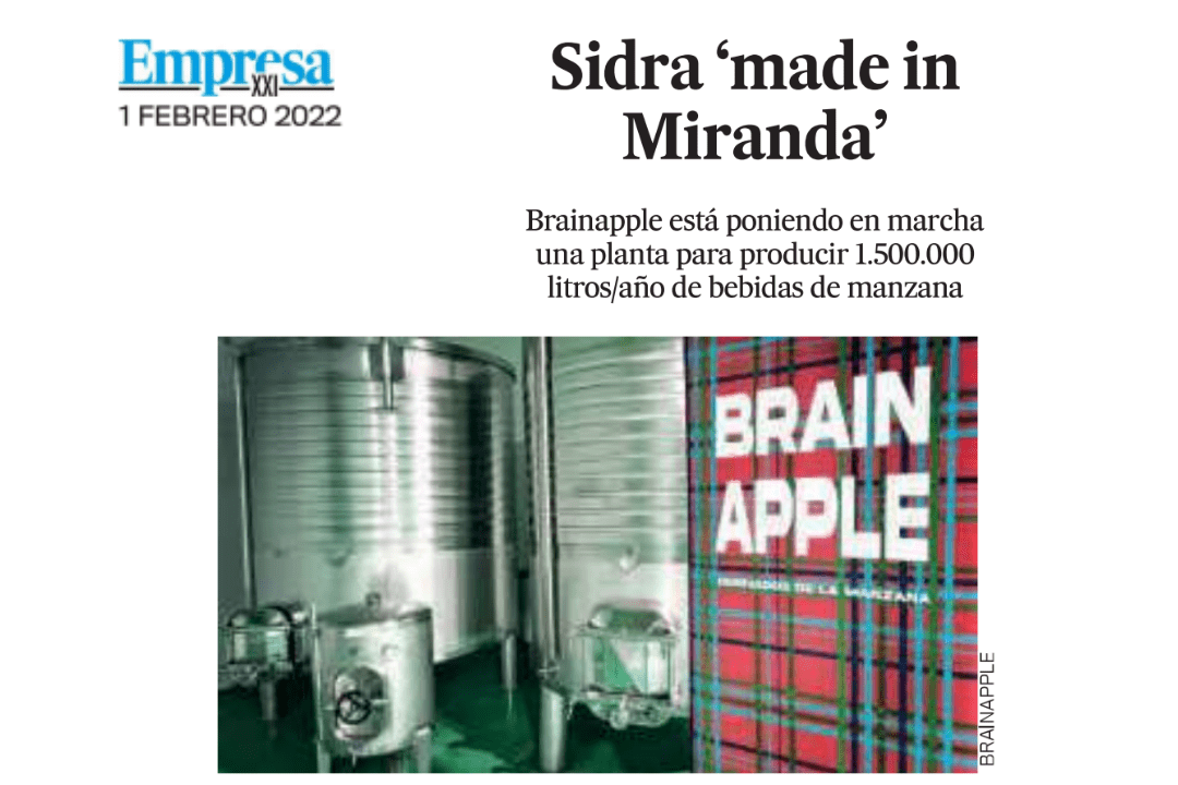 En este momento estás viendo Noticia sobre Brainpple en Empresa XXI