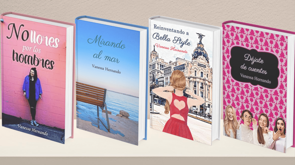 Libros No llores por los hombres Mirando al mar Reinventando a Bella Style Déjate de cuentos de Vanessa Hernando
